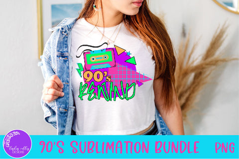 90s Sublimation Bundle-90's PNG Designs Sublimation Linden Valley Designs 
