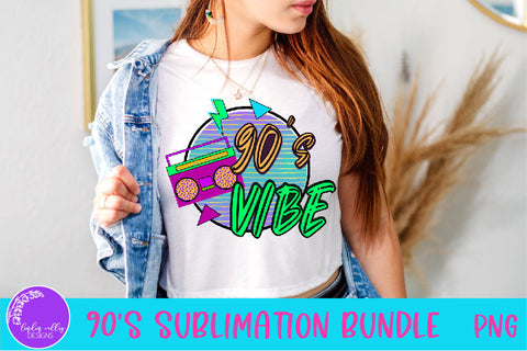 90s Sublimation Bundle-90's PNG Designs Sublimation Linden Valley Designs 