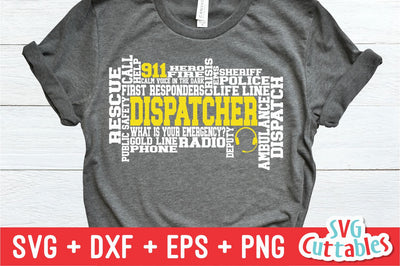 911 Dispatcher Subway Art Svg Cuttables 