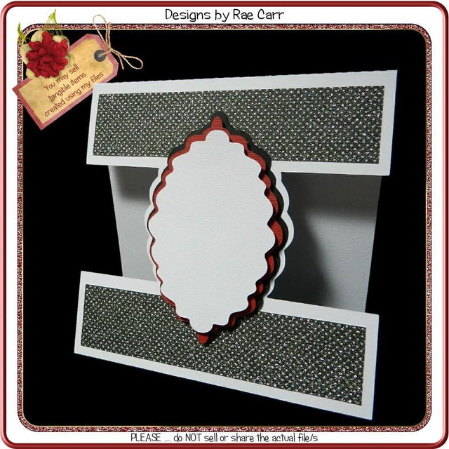 912 Negative Space Greeting Card SVG Designs by Rae 