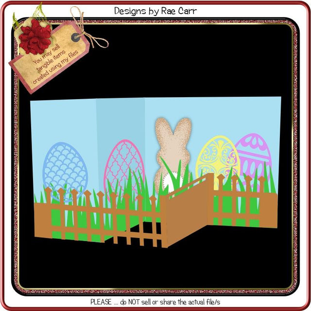 947 Easter Z Fold SVG Designs by Rae 