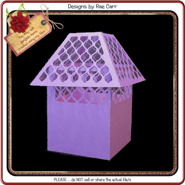 968 Square Lamp or Luminary SVG Designs by Rae 