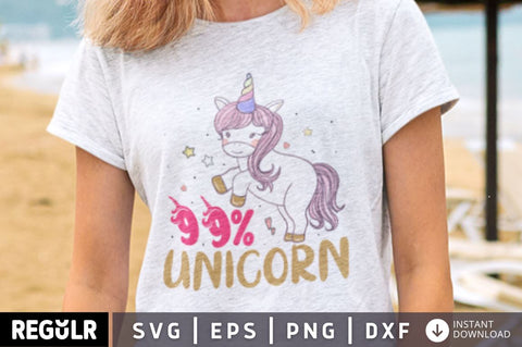 99% unicorn SVG SVG Regulrcrative 