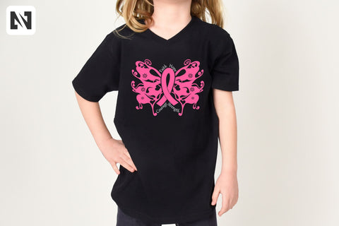 A Cancer Awareness Butterfly Svg Vector File SVG Pinoyart Kreatib 