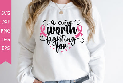a cure worth fighting for svg cut file SVG md faruk hossain 