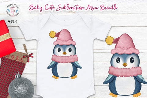 A cute mini Christmas sublimation bundle Sublimation Graphic House Design 