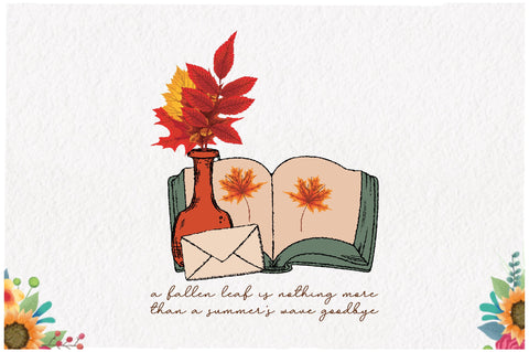 A Fallen Leaf and Book Sublimation Sublimation Jagonath Roy 