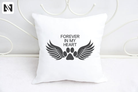 A Forever in My Heart Pet Memorial Svg Vector File SVG Pinoyart Kreatib 