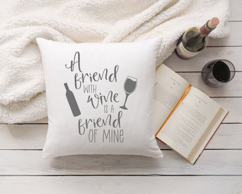 A Friend with Wine SVG Design SVG Ikonart Design Shop 