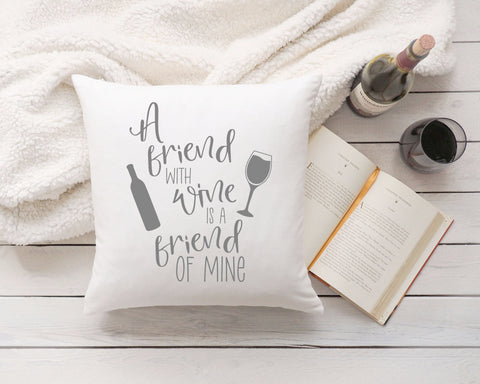 A Friend with Wine SVG SVG So Fontsy Design Shop 