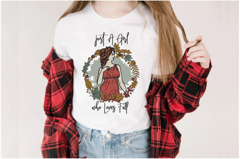 A Girl Loves Fall Sublimation Sublimation Jagonath Roy 