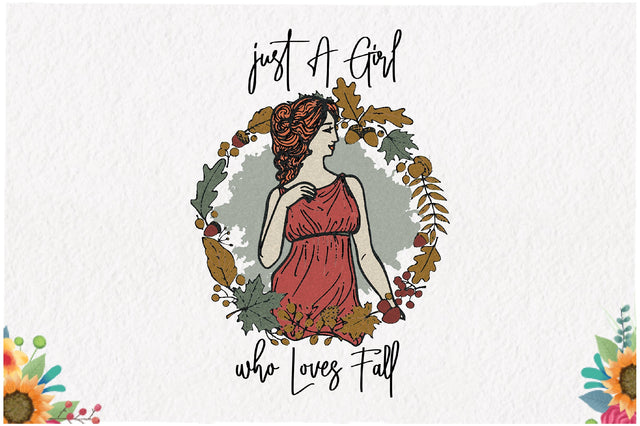 A Girl Loves Fall Sublimation Sublimation Jagonath Roy 