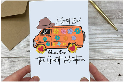 A Great Dad Make the Great Adventures Sublimation Sublimation Jagonath Roy 