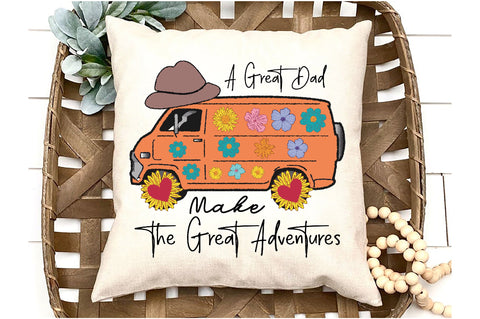 A Great Dad Make the Great Adventures Sublimation Sublimation Jagonath Roy 