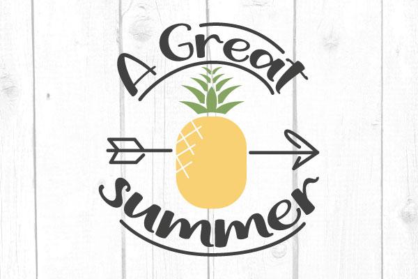 A Great Summer Svg SVG cricutfilesmg 