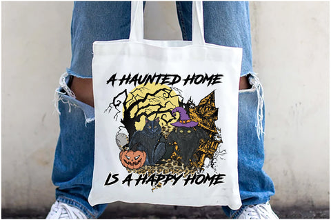 A Haunted Home is a Happy Home Sublimation Sublimation Jagonath Roy 