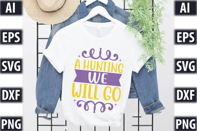 A hunting we will go SVG SVGista 