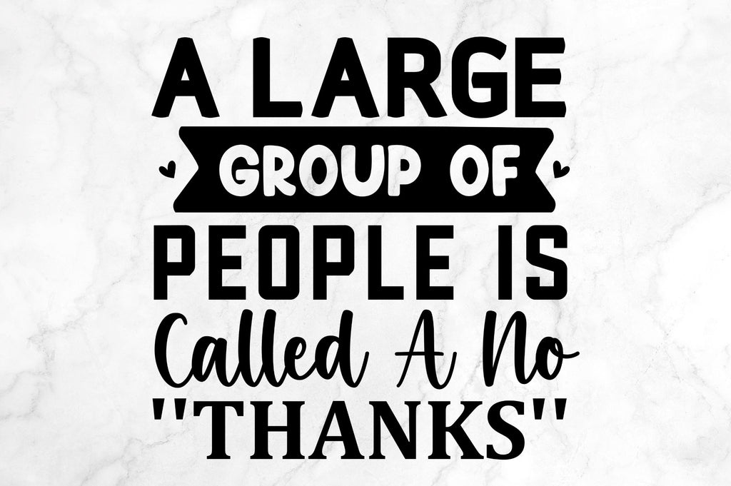 A large group of people is SVG - So Fontsy