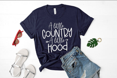 A Little Country A Little Hood - Country Girl SVG - Girl SVG SVG CraftLabSVG 