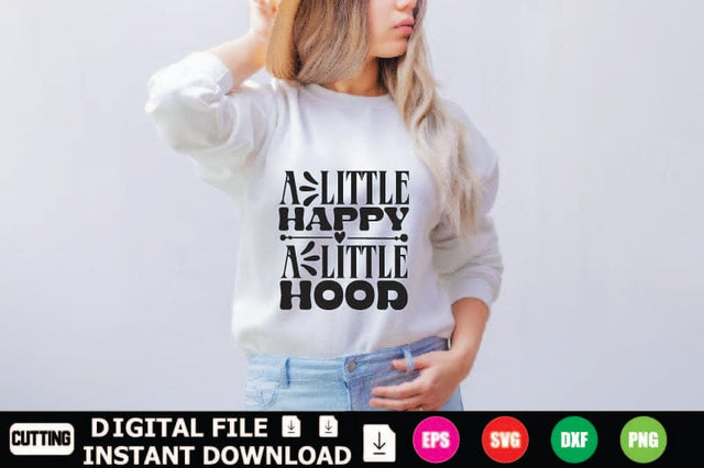A Little Happy A Little Hood SVG Shahin alam 