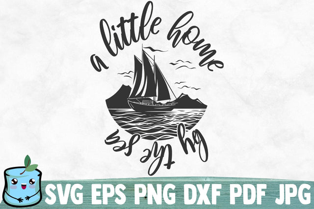 A Little HomeBy The Sea SVG MintyMarshmallows 