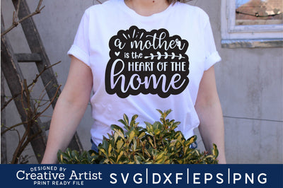 a mother is the heart of the home SVG md faruk hossain 