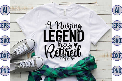 a nursing legend has retired svg SVG nirmal108roy 