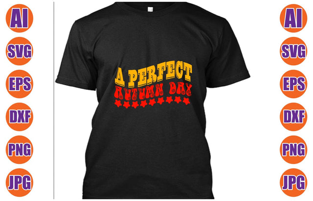 A Perfect Autumn Day Retro SVG SVG Syaman 