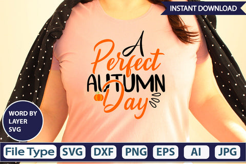 A Perfect Autumn Day SVG Cut File SVG DesignPlante 503 