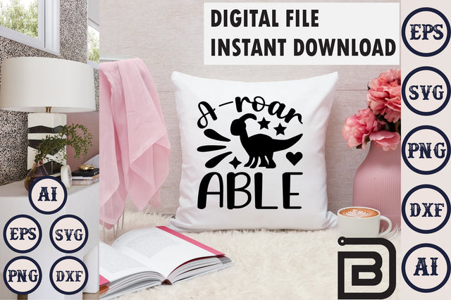 a-roar able SVG Craftlabsvg24 