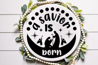A Savior Is Born SVG Angelina750 