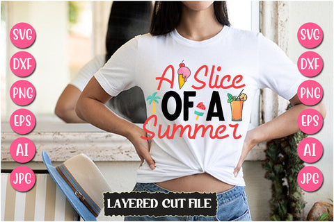 A Slice Of A Summer SVG Cut File SVG Newmockups 