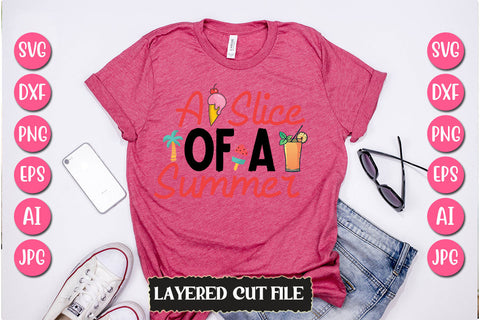 A Slice Of A Summer SVG Cut File SVG Newmockups 