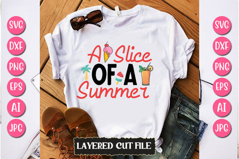 A Slice Of A Summer SVG Cut File SVG Newmockups 