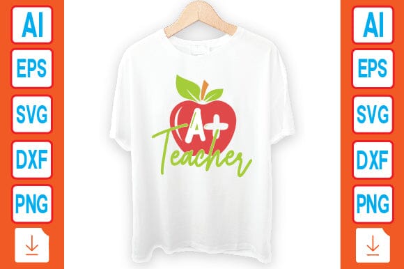 A+ Teacher SVG Craftlabsvg24 
