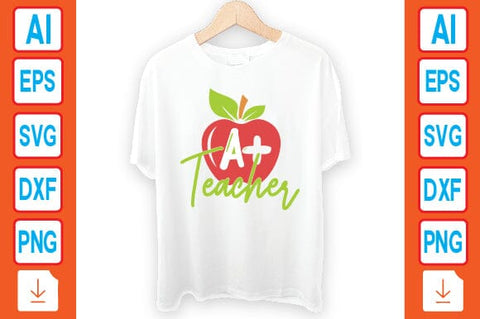 A+ Teacher SVG Craftlabsvg24 