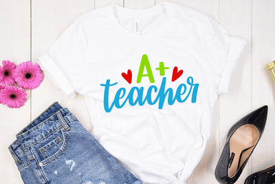 A+ Teacher SVG Cut File SVG dapiyupi store 