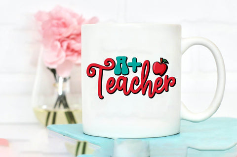 A+ Teacher SVG designartist 