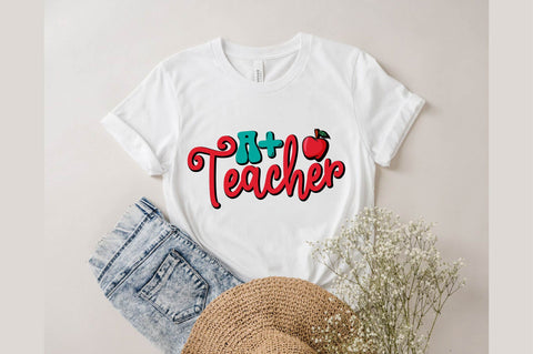 A+ Teacher SVG designartist 