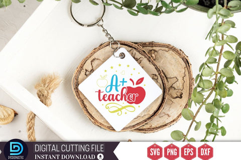 A+ teacher SVG SVG DESIGNISTIC 