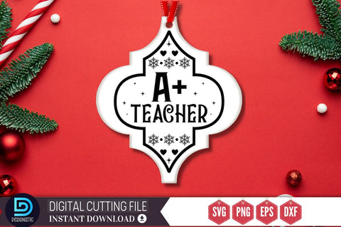 A+ teacher SVG SVG DESIGNISTIC 