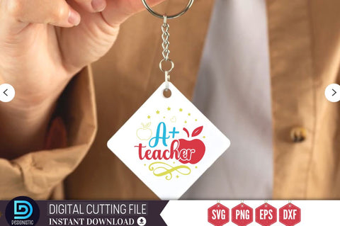 A+ teacher SVG SVG DESIGNISTIC 
