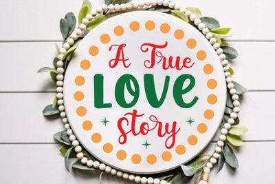 A True Love Story SVG Angelina750 