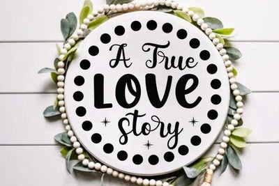 A True Love Story SVG Angelina750 