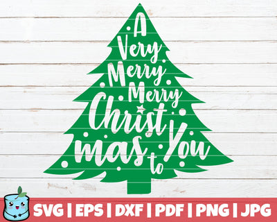 A Very Merry Merry Christmas To You SVG MintyMarshmallows 