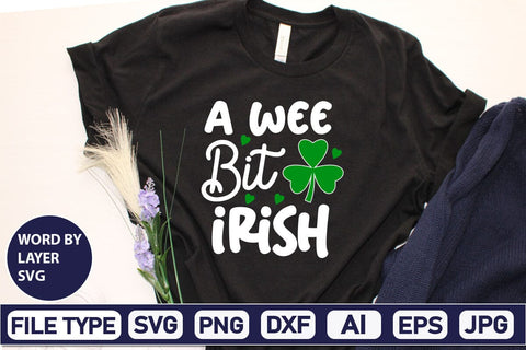A Wee Bit Irish SVG Design SVG Design SVGs,Quotes and Sayings,Food & Drink,On Sale, Print & Cut SVG DesignPlante 503 