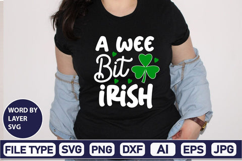 A Wee Bit Irish SVG Design SVG Design SVGs,Quotes and Sayings,Food & Drink,On Sale, Print & Cut SVG DesignPlante 503 