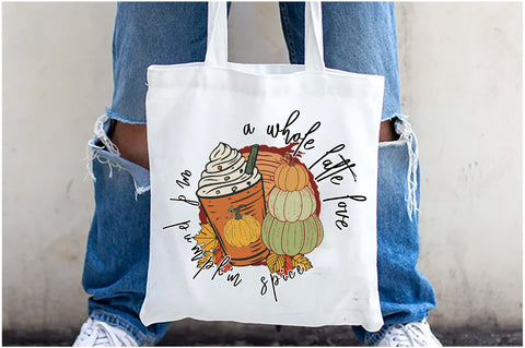 A Whole Latte Love and Pumpkin Spice Sublimation Sublimation Jagonath Roy 