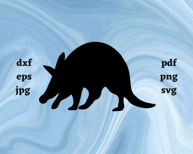 Aardvark SVG Cut File SVG Northern Light SVG 