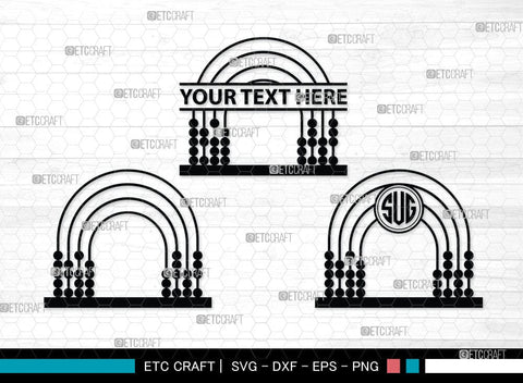 Abacus Monogram, Abacus Silhouette, Abacus SVG Cut Files, Mathematics Svg, Sports Svg, Maths Svg, Abacus Svg, SB00098 SVG ETC Craft 